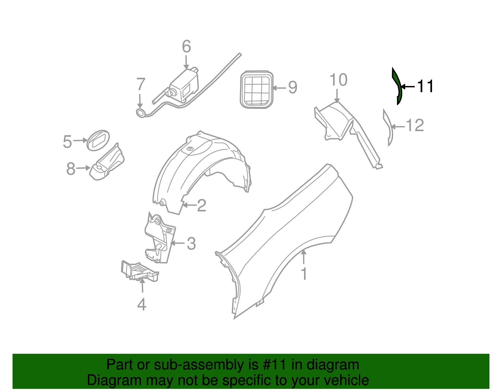 Finish Panel - BMW (51717078266)