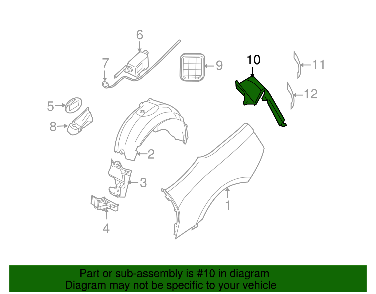 Tail Lamp Panel - BMW (51717078268)