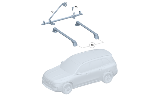 Roof Carrier Systems for 2025 Mercedes-Benz EQB 300 #0