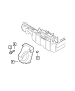 6106360AA - Four Wheel Drive; Differential and Drive Line: Hex Head Bolt for Mopar Image