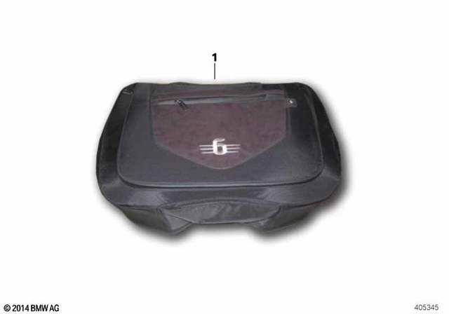 46548549364 - Frame and Mounting Parts: Inner Pocket, Touring Topcase Exclusive -  for BMW-Motorrad Image image