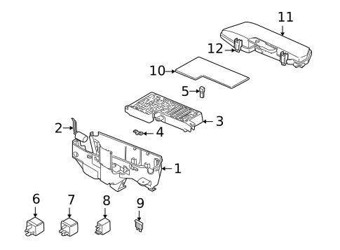 Electrical Components for 2003 Volvo XC70 #1