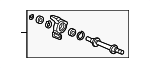 44500TR0A90 - Front Drive Axle: Intermediate Shaft for Honda: Civic Image