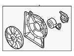 253804D970 - Cooling System: Fan Assembly for Kia: Sedona Image