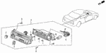 34354SB0003 - Electrical/Exhaust/Heater/Fuel: BULB, NEO-WEDGE (14V 100MA) for Acura Image