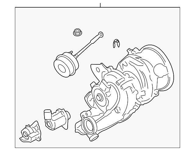 Turbocharger - Porsche (PAB-145-702-A)