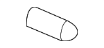 1C0837739A - Body: Door Stop for Volkswagen: Beetle Image