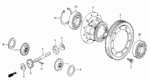 41233PC8A11 - Transmission - Manual: GEAR, FINAL DRIVEN for Honda Image