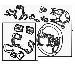 56110DO020FM4 - Steering: Steering Wheel for Kia Image