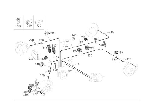 Brake Lines for 2022 Mercedes-Benz CLA35 AMG #0