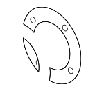 992698181D - Body: Booster Assembly Spacer for Porsche Image