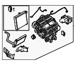 271106RC1D - : AC &amp; Heater Assembly for Nissan Image