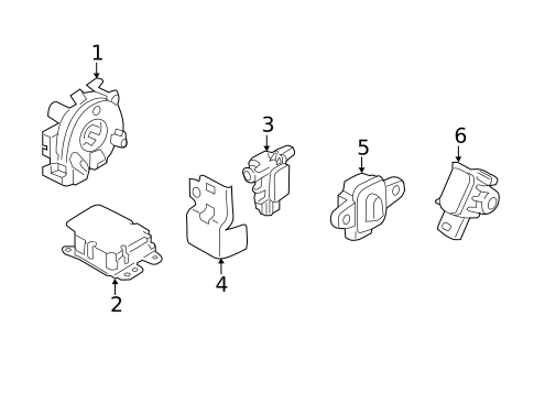 Air Bag Components for 2015 INFINITI QX80 #3