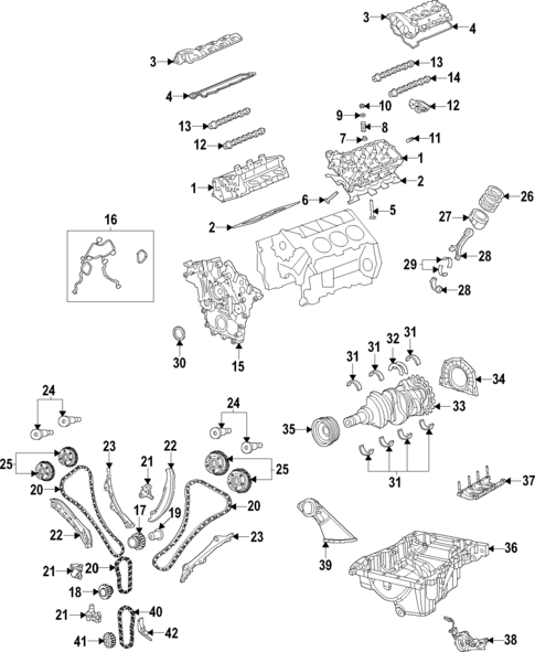 Oil Pump for 2017 Chrysler Pacifica #0