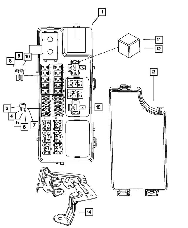 56007080 - Electrical: Relay for Mopar Image image