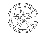 529101R205 - : Wheel, Alloy for Hyundai Image