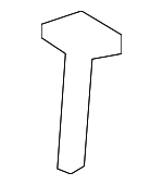 7193052030B4 - Body: Headrest Guide for Toyota: Sequoia, Tacoma, Tundra Image