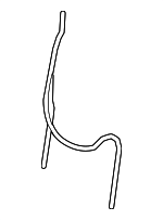 727040C010 - Body: Lock Cable for Toyota: Tundra Image