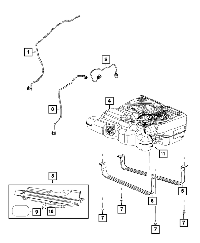 4721754AB - Fuel: Jumper Wiring for Mopar Image