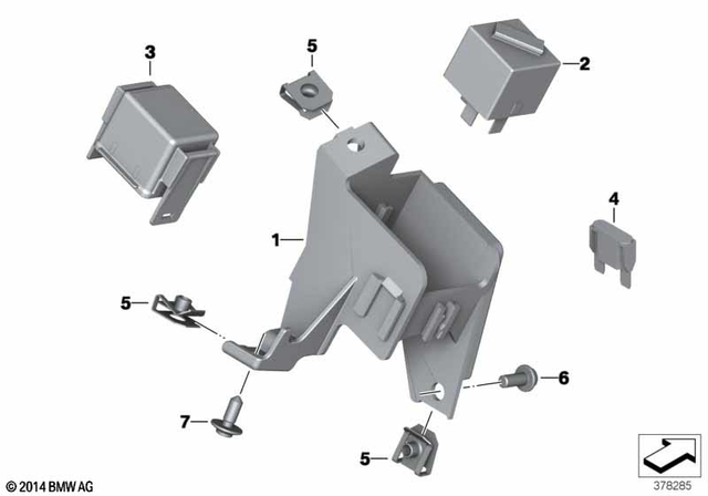 61367704174 - General Electrical System: Relay -  for BMW-Motorrad Image image