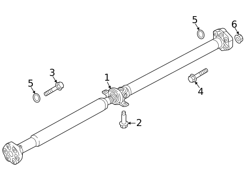 Drive Shaft for 2023 Genesis G90 #0