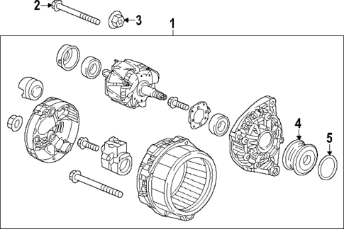 Alternator for 2024 Acura Integra #0