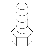 1123508206K - Suspension: Bumper Bolt for Kia: Sedona Image