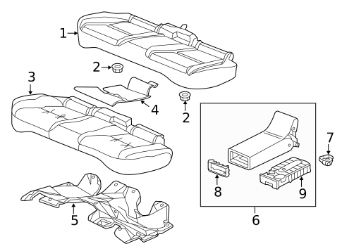 Heated Seats for 2016 Acura RLX #3