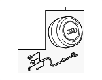 8J0880201N6PS - Electrical: Steering Wheel Air Bag for Audi Image