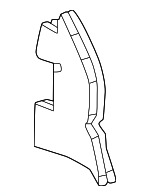 53154AK011 - Body: Guide for Toyota: Tacoma Image