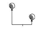 21762D2000 - Suspension: Mount Bushing for Hyundai Image