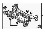 55405D2050 - Suspension: Cross-member for Genesis: G90 Image