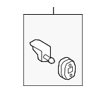 5Q0253144S - Exhaust: Mount Bracket for Volkswagen: Golf, Golf Alltrack, Golf SportWagen, GTI, Jetta, Taos Image