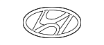 863402L100 - Body: Emblem for Hyundai: Elantra Image