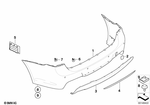 51127906504 - : Cover, Lower Part Center for BMW Image