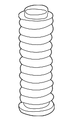 31331093344 - Suspension: Strut Dust Shield for BMW: 530i, 540i, M5, M6, Z4 Image
