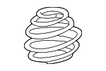 31331091901 - : 1997-2003 BMW - Coil Spring for BMW: 528i, 540i, X5 Image