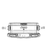 68416989AC - Electrical: Blind Spot Detection Sensor for Jeep: Gladiator Image