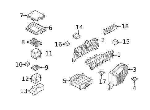 Fuse & Relay for 2009 Volkswagen Beetle #0