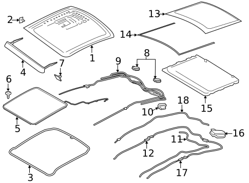 Roof for 2014 Lincoln MKZ #0
