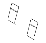 1FM451J3AA - Body: Seat Back Cover for Dodge: Ram 1500, Ram 2500, Ram 3500 Image