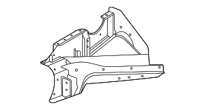 2023-2026 Chevrolet Corvette Inner Rail 85643155 GM | GMPartsDirect.com