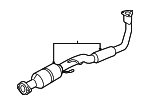 52129140AD - : Converter &amp; Pipe for Jeep: Liberty Image