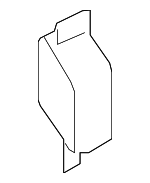 51117399914 - Body: Bumper Cover Support Rail for BMW Image