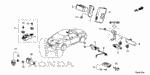 38389T2G000 - : Antenna Assembly, Lf (Trunk) for Honda Image