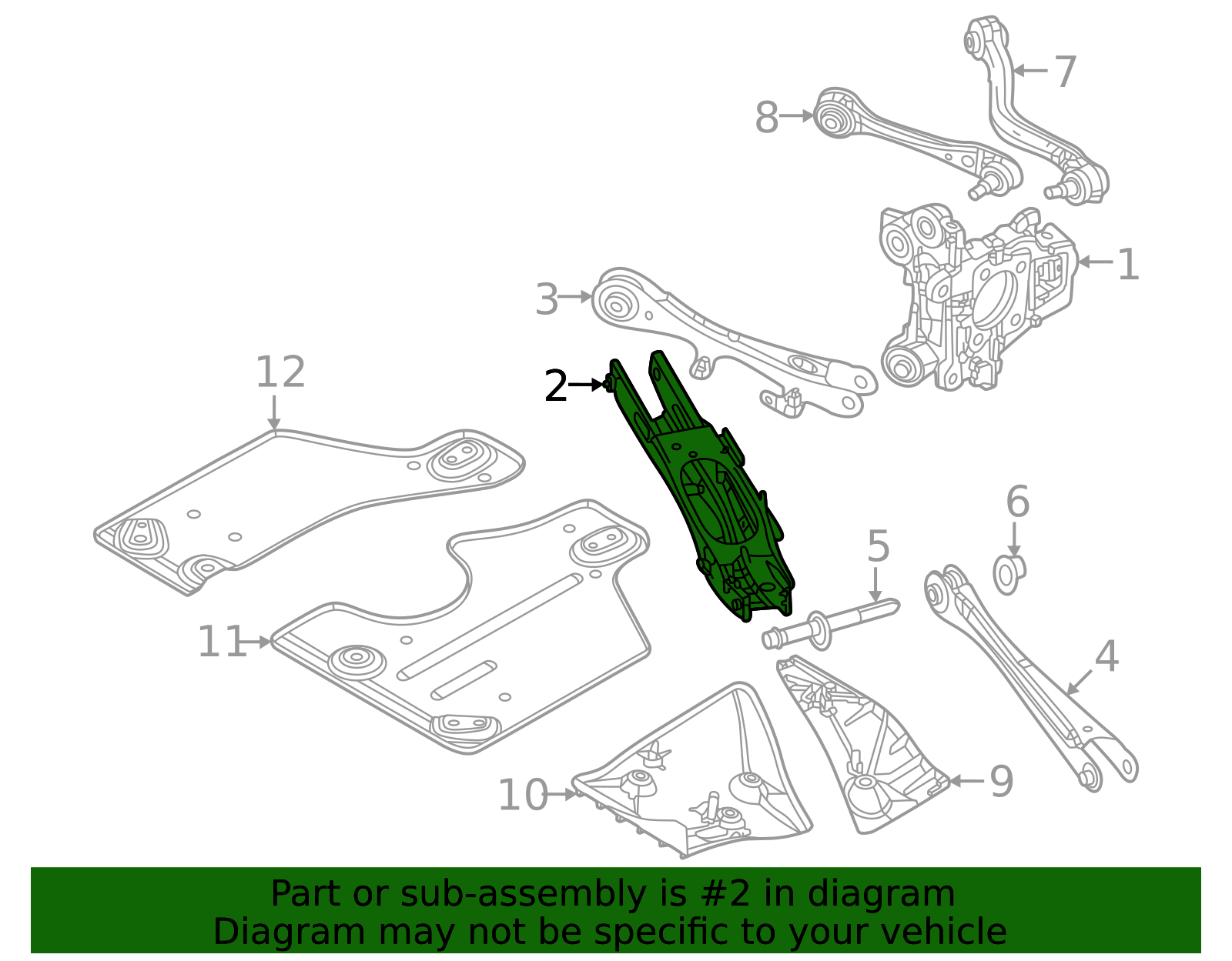 KBB3-28-550A - Lateral Arm 2024-2025 Mazda | Mazda-Parts