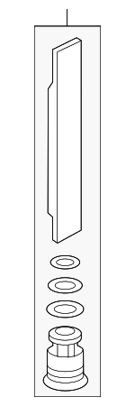 80101T02T01 - : Drier Dessicant Bag for Acura: Integra Image