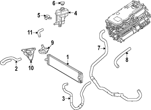 Inverter Cooling Components for 2025 Lexus RX450h+ #0