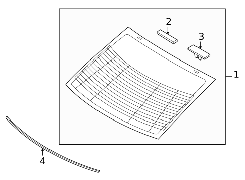 Reveal Moldings for 2010 Kia Forte Koup #0