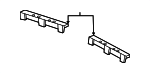 66118TL0G00ZZ - Body: Upper Reinforced for Honda Image